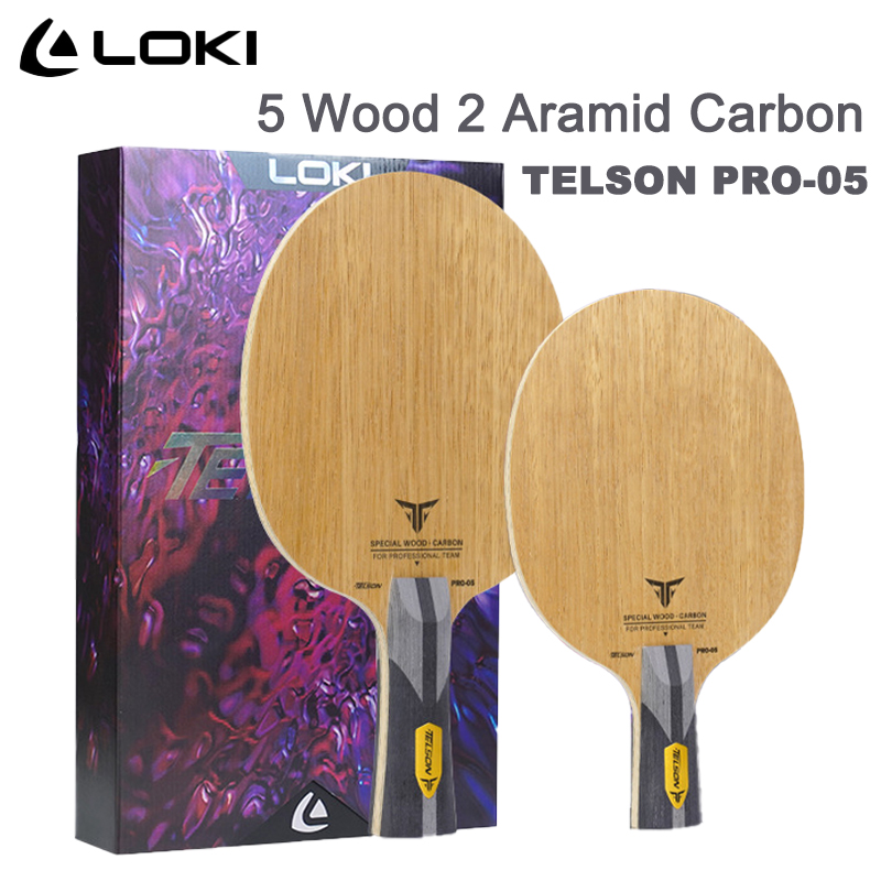 Table Tennis Racket - LOKI TELSON PRO-05 Pisau Tenis Meja