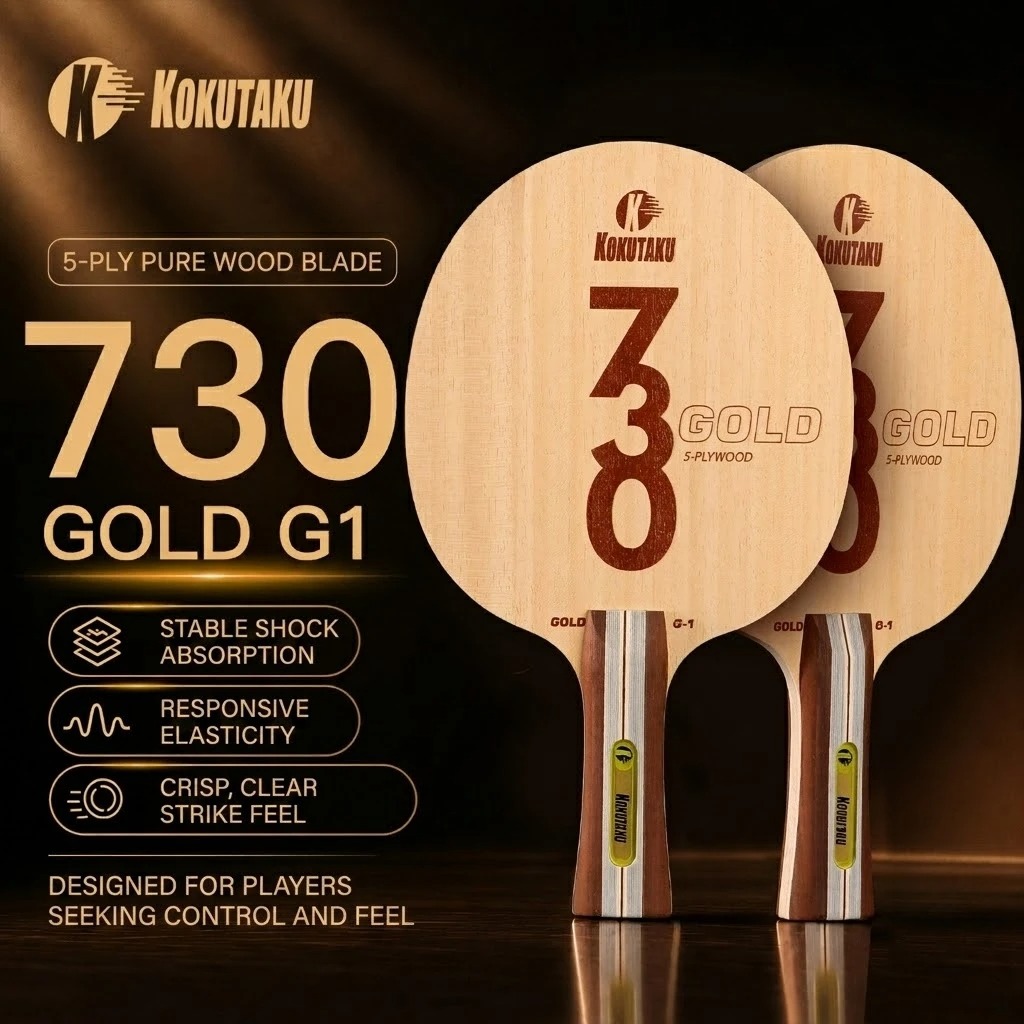 Table Tennis Racket - Blade Tenis Meja Kokutaku FL 730