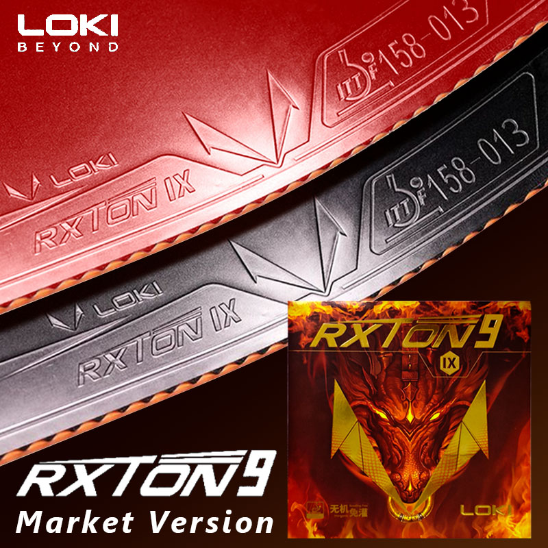 Table Tennis Loki - LOKI RXTON 9 Karet Tenis Meja