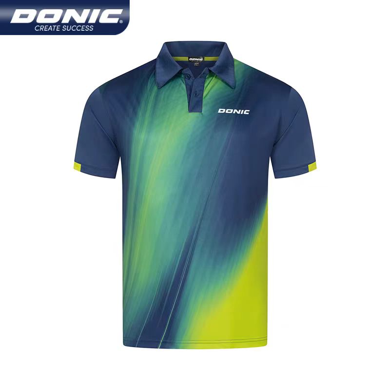 Table Tennis Zhang Jike - Baju Tenis Meja DONIC Baju Tenis