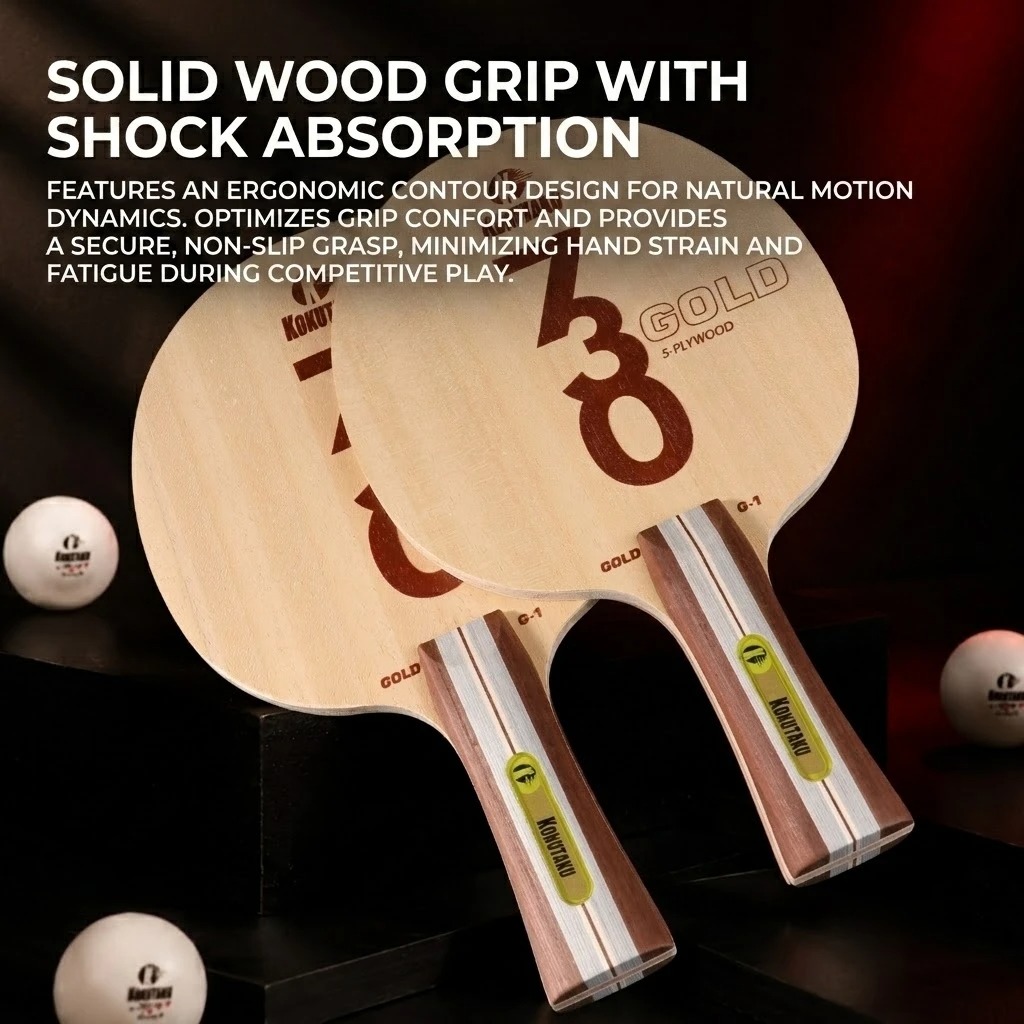 Blade Tenis Meja Kokutaku FL 7 - Table Tennis Racket ulasan dan harga