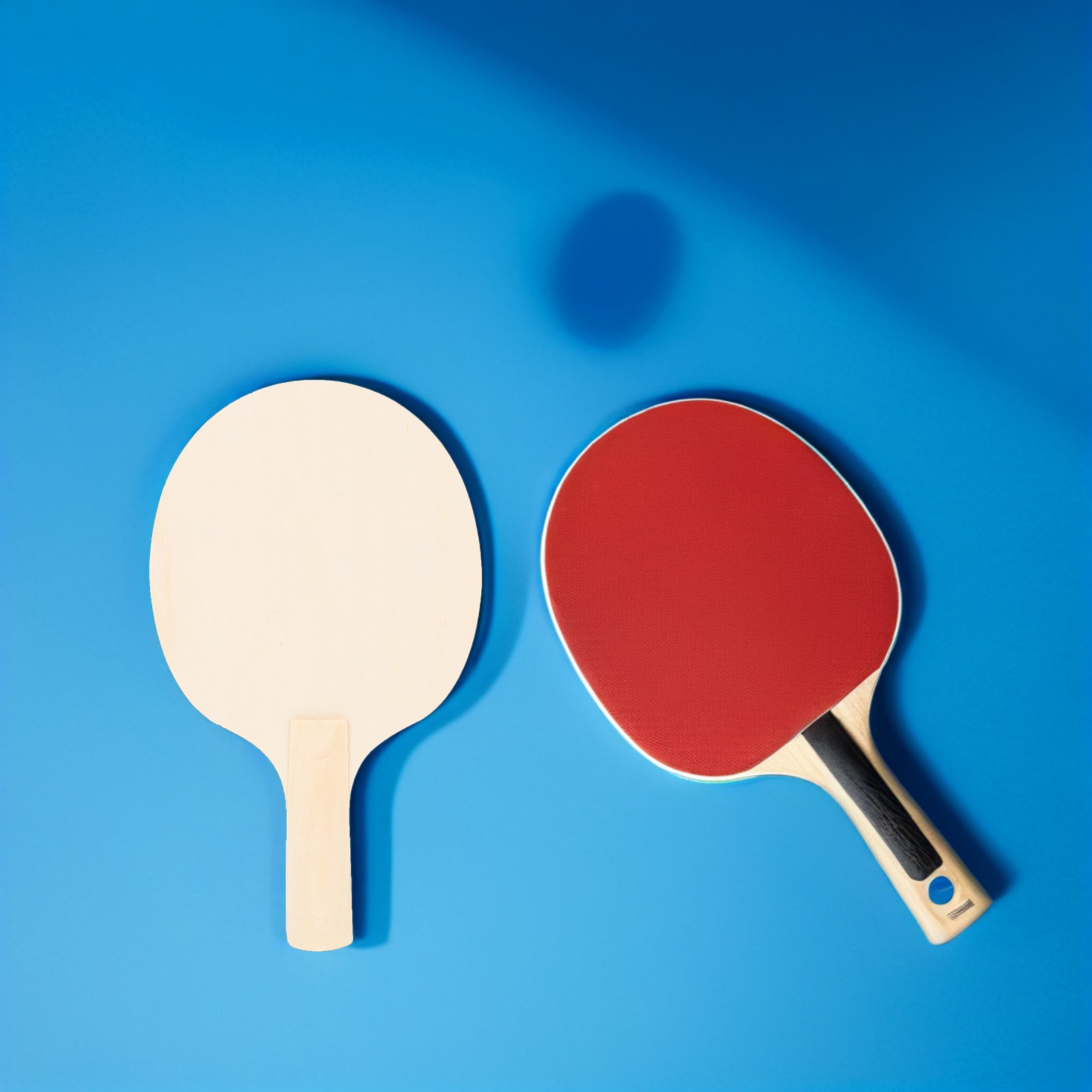 12 Buah Raket Pingpong Kayu Ko - Table Tennis Racket ulasan dan harga