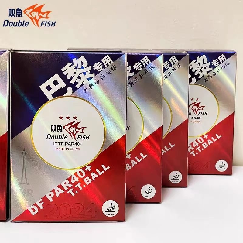 Bola Ping Pong DF PAR40 + Ikan - Table Tennis Olympics ulasan dan harga