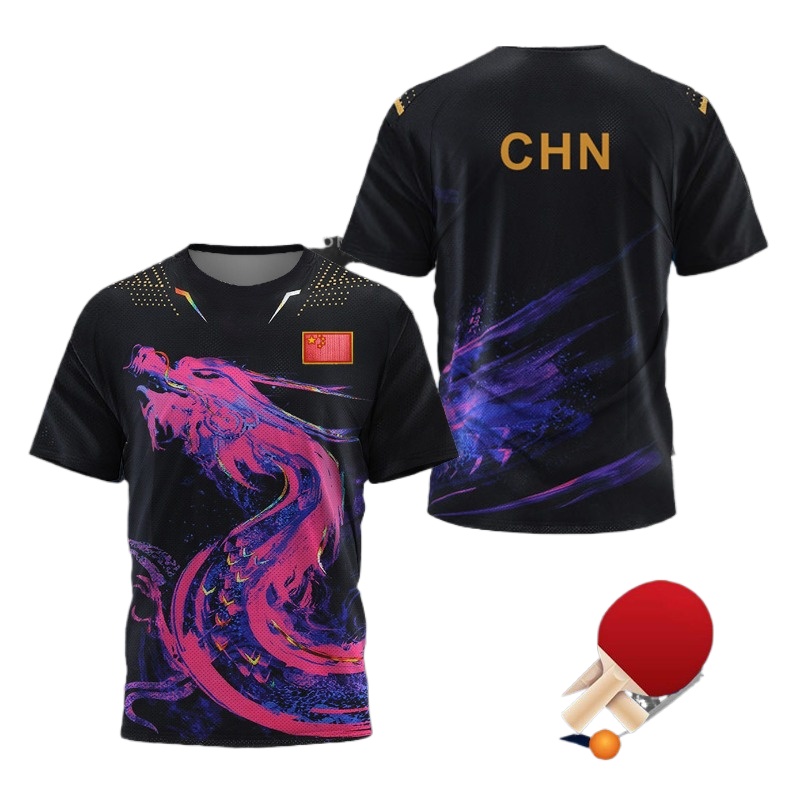 CHN China National Dragon Tabl - Table Tennis Zhang Jike ulasan dan harga